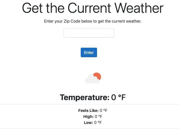 WeatherMap API